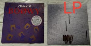 BOOWY MORAL+3 ・LAST GIGS レコード2枚セット売り ボウイ 氷室京介 布袋寅泰