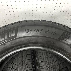 9(S0490)インボイス領収書発行可能☆2018年製/MICHELIN/X-ICE3+/ミシュラン エックスアイス/195/65R15☆ノア・ヴォクシー・セレナ等にの画像7