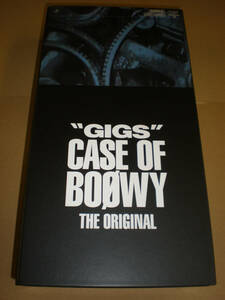 BOΦWY/GIGS CASE OF BOOWY THE ORIGINALとBOOWY LAST GIGS THE ORIGINAL 完全限定盤スペシャルボックス 2セットで・Tシャツ/トートバッグ