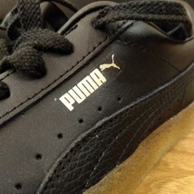 26cm 新品正規品 PUMA　SUEDE CREPE LTH　プーマ　スウェード クレープ レザー　384245 02　ブラック/ゴールド　_画像9