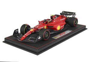 BBR 1/18 Ferrari F1 75 BAHRAIN GP 2022 C.Sainz　フェラーリ　ダイキャスト製　台座付　BBR221855DIE