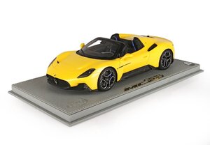 BBR 1/18 Maserati MC20 CIELO Giallo genio　マセラティ　P18222C1