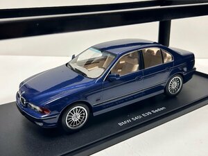 セール！　KK scale 1/18 BMW 540i E39 Saloon 1995　メタリックブルー 　ダイキャスト製