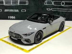 iScale 1/18 Mercedes Benz SL63 AMG (R232) 4MATIC 2022 ALPINE GREY　メルセデス　ベンツ