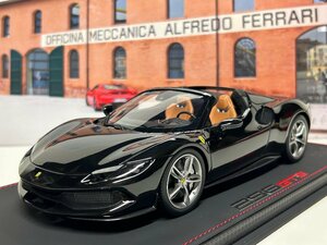 BBR 1/18 Ferrari 296 GTS　Nero daytona　フェラーリ　P18215G