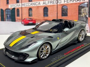 BBR 1/18 Ferrari 812 Competizione A Grigio coburn　フェラーリ　P18209B