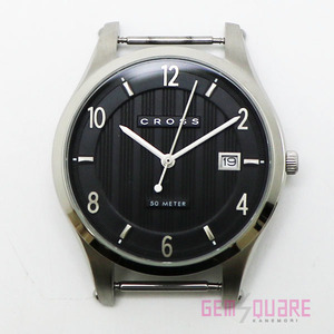 【値下げ交渉可】CROSS クロス ルシーダ クォーツ 黒 腕時計 未使用品 CR8036-01
