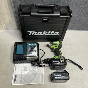 美品！動作品 マキタ makita 充電式インパクトドライバ TD170D 18V3.0Ahバッテリー×2 充電器 ケース 