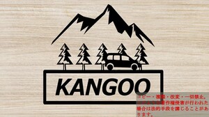  mountain . tree . Kangoo cutting sticker Renault Kangoo 