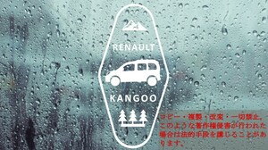  Renault Kangoo mo-teru ключ способ разрезные наклейки Renault Kangoo 