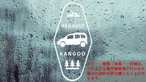  Renault Kangoo mo-teru key manner cutting sticker Renault Kangoo 