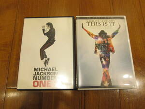 マイケルジャクソン DVD THIS IS IT NUMBER ONES MICHAEL JACKSON 2枚