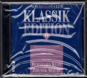 ★未開封★NDR3 KLASSIK CLUB★ベルンハルト・クレー★ズデニェク・マーツァル★ハノーファーNDRフィル★ドヴォルザーク＆リスト：交響詩★