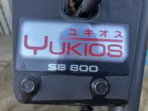 【長野発★除雪機】ホンダ YUKIOS / ユキオス 型式:SB800 ゴムクローラー!! エンジン始動!! 格安☆売切_画像3
