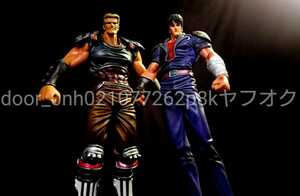 HOKUTO NO KEN FIGURE 原哲夫/武論尊 北斗の拳 ケンシロウvsラオウ フィギュアセット 北斗神拳伝承者vs世紀末覇者 拳王　