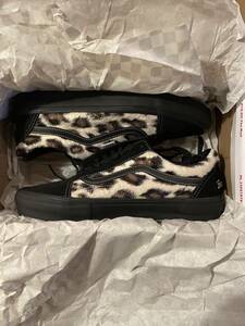 Supreme × Vans Leopard Old Skool Blackシュプリーム × バンズ レオパード オールドスクール ブラック28.0