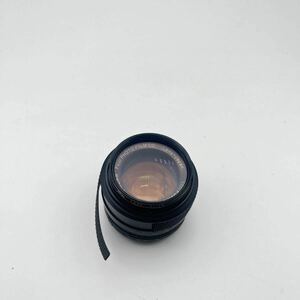 曽我部 11月 No.214 TOSHIBA 東芝 FUJIPHOTOFILM FUJINON 1:1.4 50mm ブラック系 レンズ カメラレンズ カメラ ヴィンテージ 