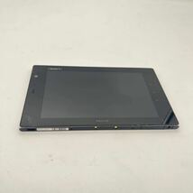 杉本 12月 No.57 タブレット docomo ドコモ MEDIAS N-06D CE0168 A98-CUL 7580 シルバー×ブラック系 動作未確認 ケース付き 電子機器_画像2