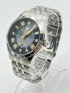 曽我部11月NO'217 J.HARRSON DIAMOND SOLARDRIVE ブランド ブランド腕時計 メンズ腕時計 シルバー系 可動品 JH-082Q