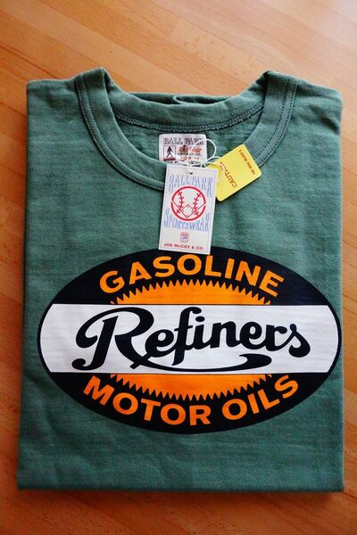 旧ジョー・マッコイ GASOLINE Refiners Ｔシャツ