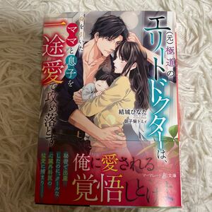 12月新刊　1読　(元)極道のエリートドクターは、身を引いたママと息子を一途愛で攻め落とす　結城ひなた 送料185 初版　帯付 マーマレード