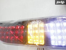 社外 200系 ハイエース LED テールライト テールランプ クリア インナーブラック 左右セット 即納_画像7