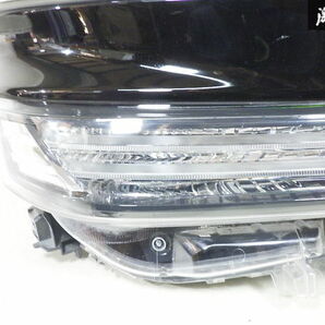 トヨタ 純正 AGH30W GGH30W 30 ヴェルファイア 前期 ZG LED ヘッドライト ヘッドランプ 右 右側 運転席 黒系ガーニッシュ 58-65 打刻:コの画像6