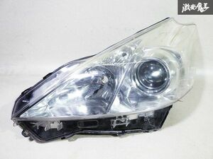 トヨタ 純正 ZVW40 ZVW41 40 プリウスα 前期 ハロゲン ヘッドライト ヘッドランプ 左 左側 助手席 KOITO 47-41 打刻:2 即納