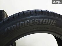 バリ山 ●BRIDGESTONE ブリヂストン BLIZZAK ブリザック VRX3 2021年製造 205/55R16 スタッドレスタイヤ タイヤ 4本セット 残量約8mm 即納_画像4