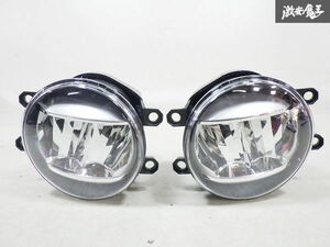 【新車外し】トヨタ 純正 ZWR90W MZRA90W 90 ヴォクシー ノア LED フォグランプ ライト 左右 KOITO 48-150 30 アルファード ヴェルファイア