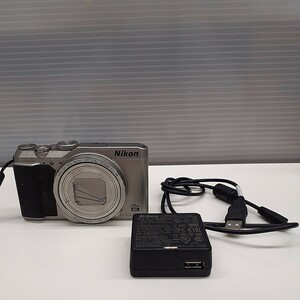 Nikon COOLPIX A900 シルバー コンパクトデジタルカメラ ACアダプター付き 中古品 動作品　zejだ