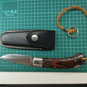 ワイルドウエスト WILDWEST HIRO ヒロ フォールディングナイフ 折り畳み ナイフ ハンティングナイフ 全長約23cm　刃渡り約8.8cm　zejま