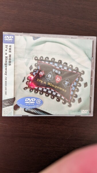 【美品DVD】THE MODS モッズ/It's a Kingsway−THE MODS LIVE 2001 帯付 ほぼ未使用 廃盤貴重☆先日キーコがInstaで薦めた作品!OffShot満載