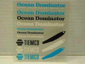 TIEMCO　ティムコ　Ocean Dominator　オーシャンドミネーター　ステッカー