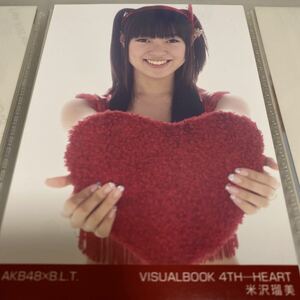 AKB48 米沢瑠美 BLT visual BOOK 生写真