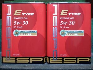 RESPO レスポ エンジンオイル E-タイプ E-TYPE 5W-30 4L 2缶セット