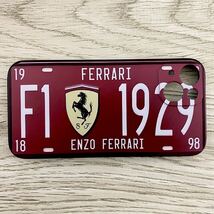 F1 フェラーリ プレート iPhone 13 ケース Ferrari スマホ_画像4