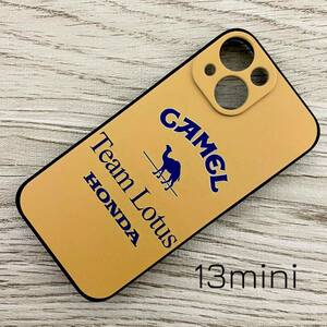  Camel Lotus Honda iPhone 13 mini case F1 i-ll ton * Senna smartphone 