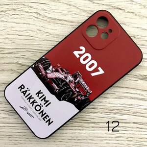 キミ・ライコネン 2007 ワールドチャンピオン iPhone 12 ケース F1 フェラーリ Ferrari スマホ