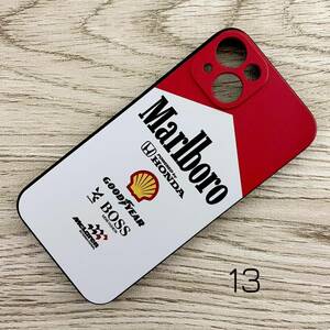 マールボロ マクラーレン ホンダ iPhone 13 ケース F1 McLaren Honda マルボロ アイルトン・セナ スマホ