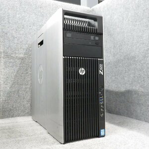 HP Z620 Workstation Xeon E5-1650 v2 3.5GHz 16GB DVDスーパーマルチ nVIDIA QUADRO 2000 ジャンク K36160