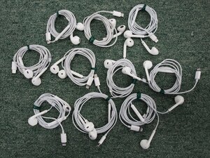 Apple EarPods Lightning イヤホン (A1748) 動作未確認 現状品 純正 10セット B50259