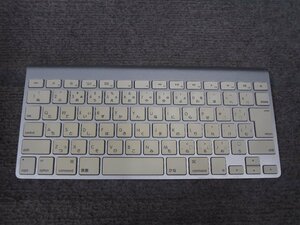 Apple Wireless Keyboard A1314 純正 JIS配列 ペアリング キー入力 確認済 中古 W50004