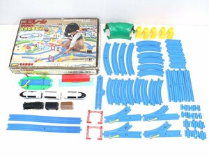 jv17# Tommy * Plarail * electric locomotive solid intersection set * lack of equipped * other set ...* row car operation OK*1120mm×630mm×145mm* that time thing * present condition goods 