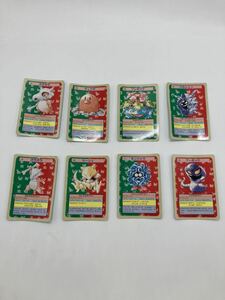 トップ サン　ポケモンカード8点セット　裏青　ポケカ　カード 当時物ポケットモンスター