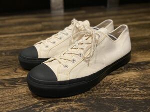 美品 日本製 Moon Star FINE VULCANIZED LOWTRAINER us10 28cm ムーンスター ロートレーナー トレーニング シューズ ミリタリー 古着 usa