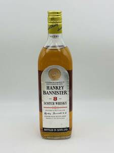 [未開栓] HANKEY BANNISTER 8年 ハンキー バニスター スコッチ ウイスキー 特級 750ml 43% 古酒