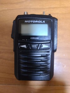 MOTOROLA/GDR4200/デジタル簡易無線機/モトローラ　登録局 
