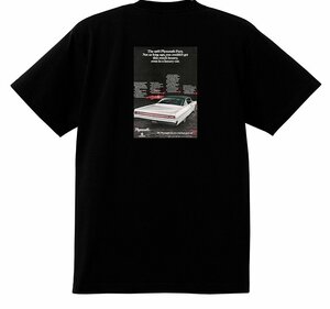 アドバタイジング プリモス プリマス P1983 黒 Ｔシャツ 1968 ロードランナー サテライト バラクーダ フューリー バリアント プリムス