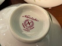 noritake ノリタケ 御飯茶碗 １０客 中皿 ２枚 和食 洋食 中華 オマケ 魚のお膳 ビンテージ_画像5